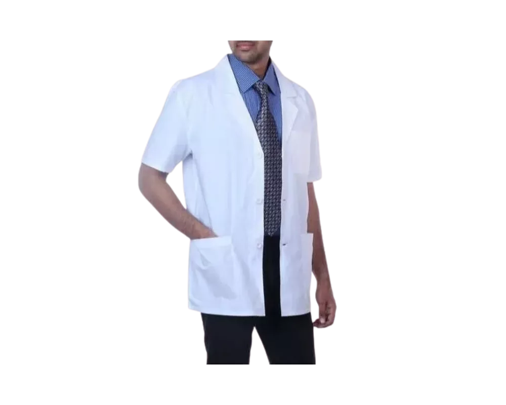 Half Sleeve Lab & Doctor Coat  